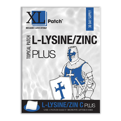 The XLPATCH L-Lysine/Zinc for Healthy Skin Plus Patch, 30 Day Supply